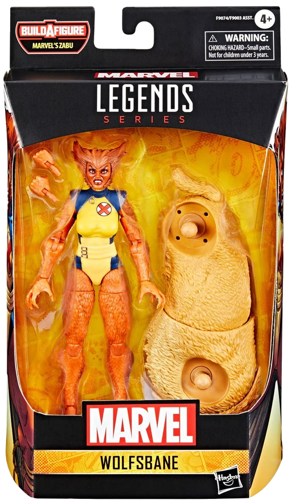 Marvel Legends Zabu Series Wolfsbane 6-Inch Action Figure