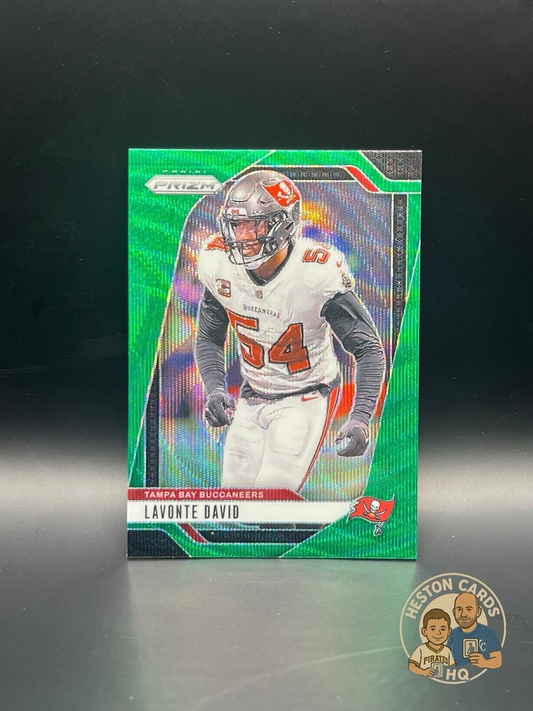 2024 Panini Prizm - Lavonte David #272 Green Wave Prizm