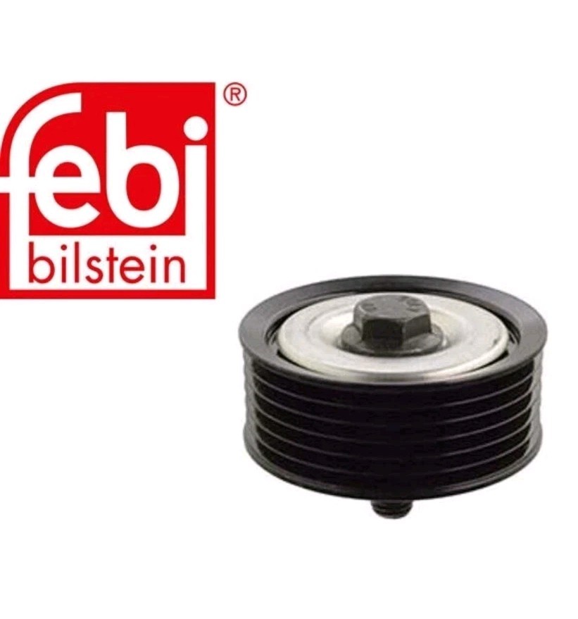 Drive Belt Idler Belt Pulley (Grooved) For Mercedes - FEBI 2782020219