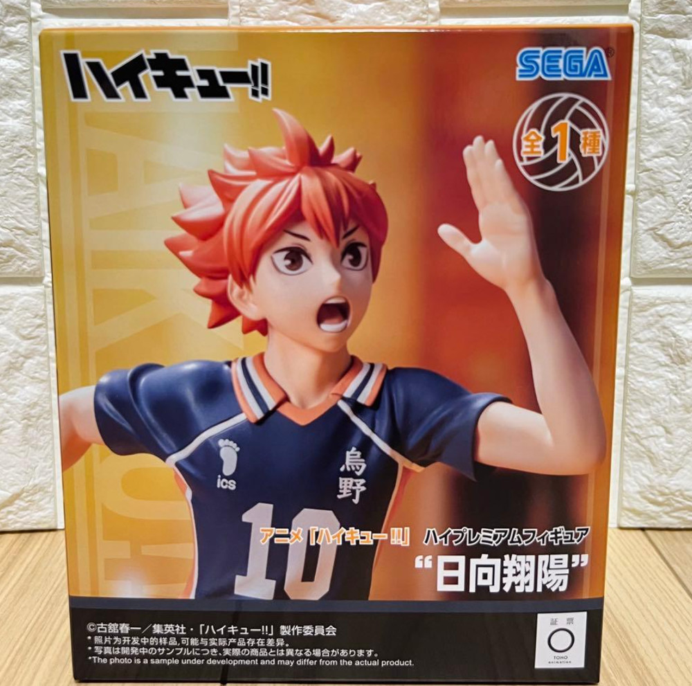 Anime Haikyu!! High Premium Figure Hinata Shoyo Multicolor JAPAN SEGA