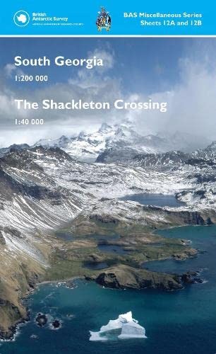 South Georgia and The Shackleton Crossing... by Fenney, Nathan Sheet map, foldedFREE US DELIVERY | ISBN: 0856652288 | Quality Books