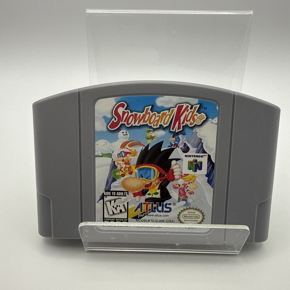 Snowboard Kids N64 Nintendo 64 Authentic Cartridge Only tested