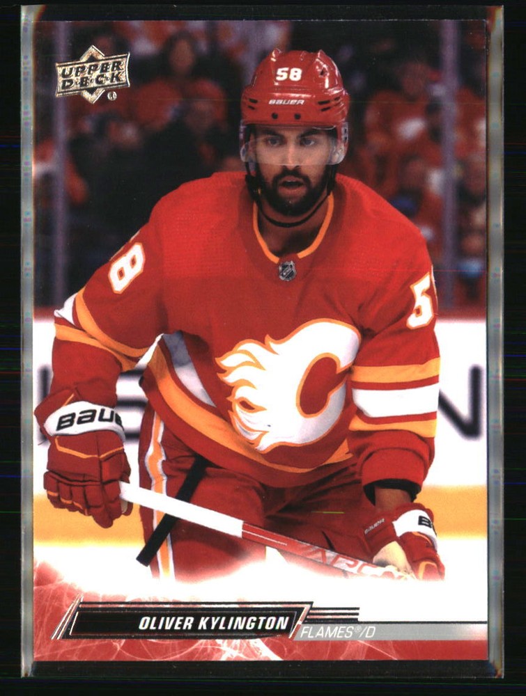Oliver Kylington 2022-23 Upper Deck Hockey Card #27 UD Series
