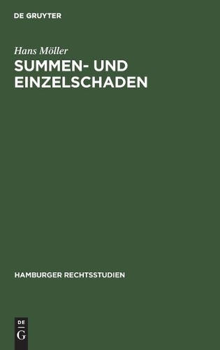 Hans Möller Summen- Und Einzelschaden (Hardback) Hamburger RechtsstudienAnother great item from Rarewaves USA | Free delivery!