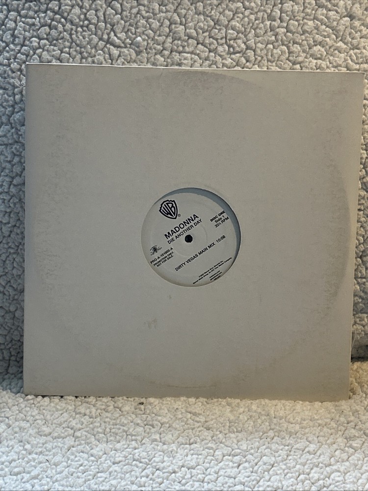 Madonna - Die Another Day Promo Vinyl EP 2002 Remixes Dirty Vegas, Thunderpuss