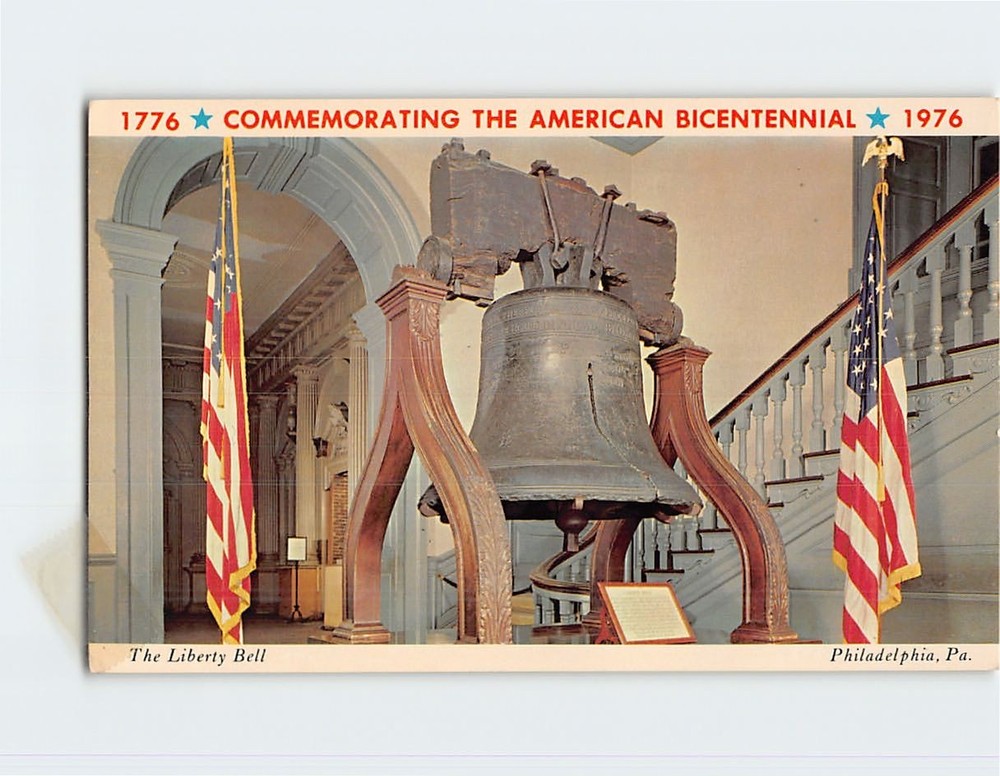 Postcard The Liberty Bell Philadelphia Pennsylvania USA