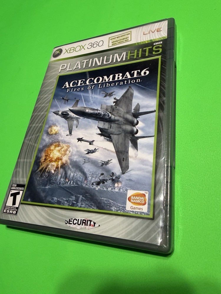 Ace Combat 6 Fires of Liberation (Microsoft Xbox 360 Video Game 2007) CIB Tested-image