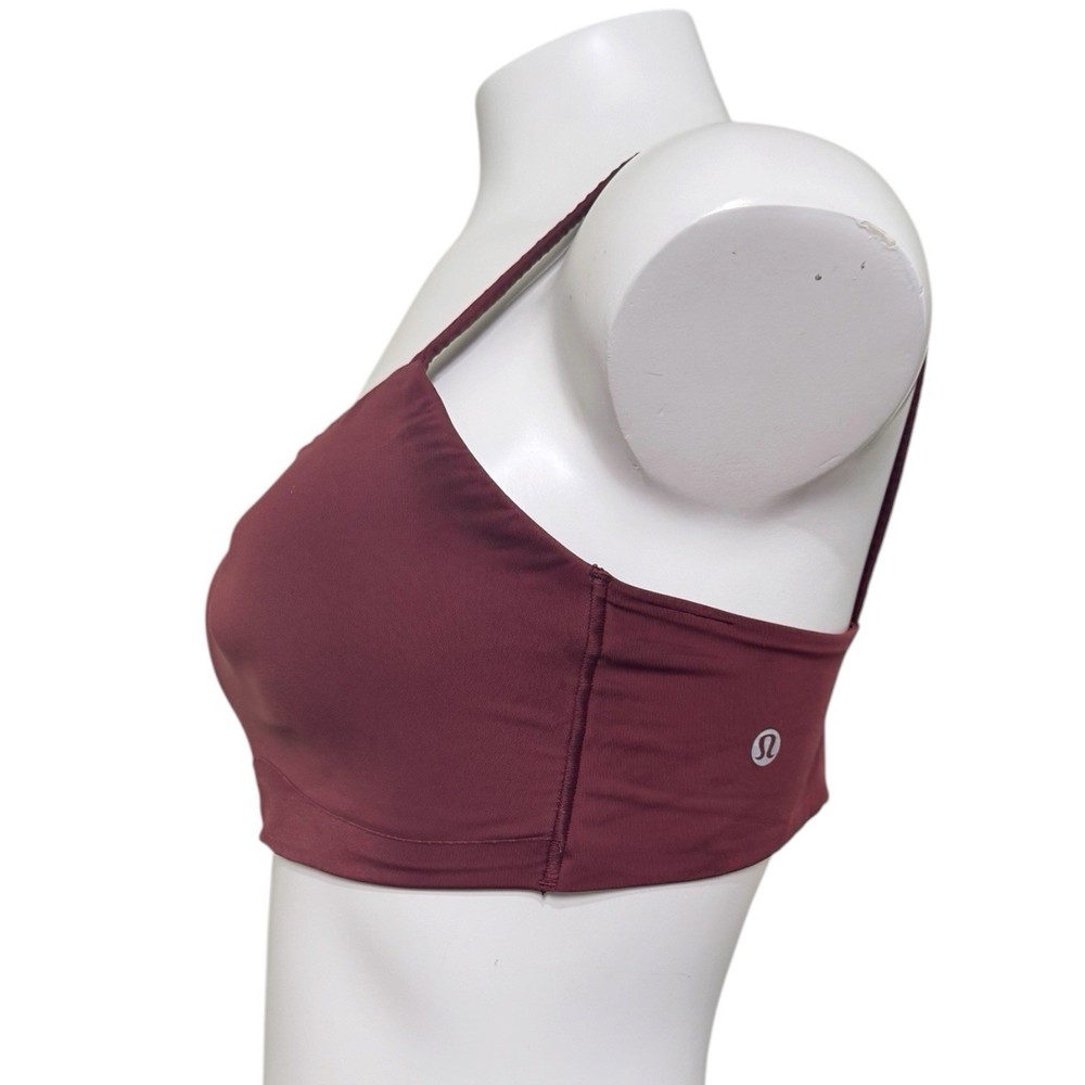 Lululemon Sports Bra Maroon Size 8