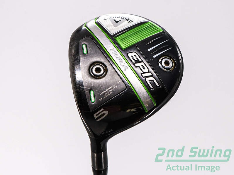 Callaway EPIC Max 5W Fairway Wood Graphite Stiff Left Hand 42.5 Inches