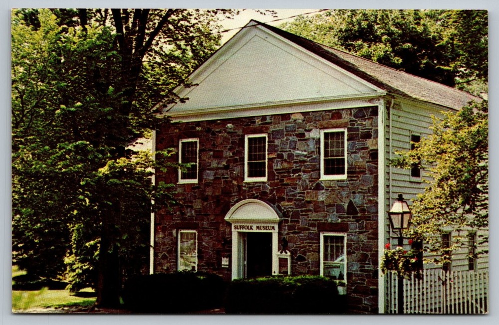 Vintage Suffolk Museum Stony Brook Long Island New York Postcard L40