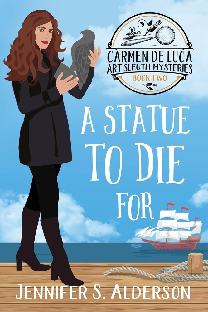 A Statue To Die For: A Cozy Murder Mystery with a Female Amateur Sleuth (Car...