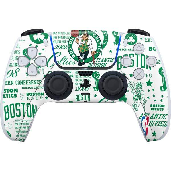 NBA Boston Celtics PS5 Controller Skin - Boston Celtics Historic Blast