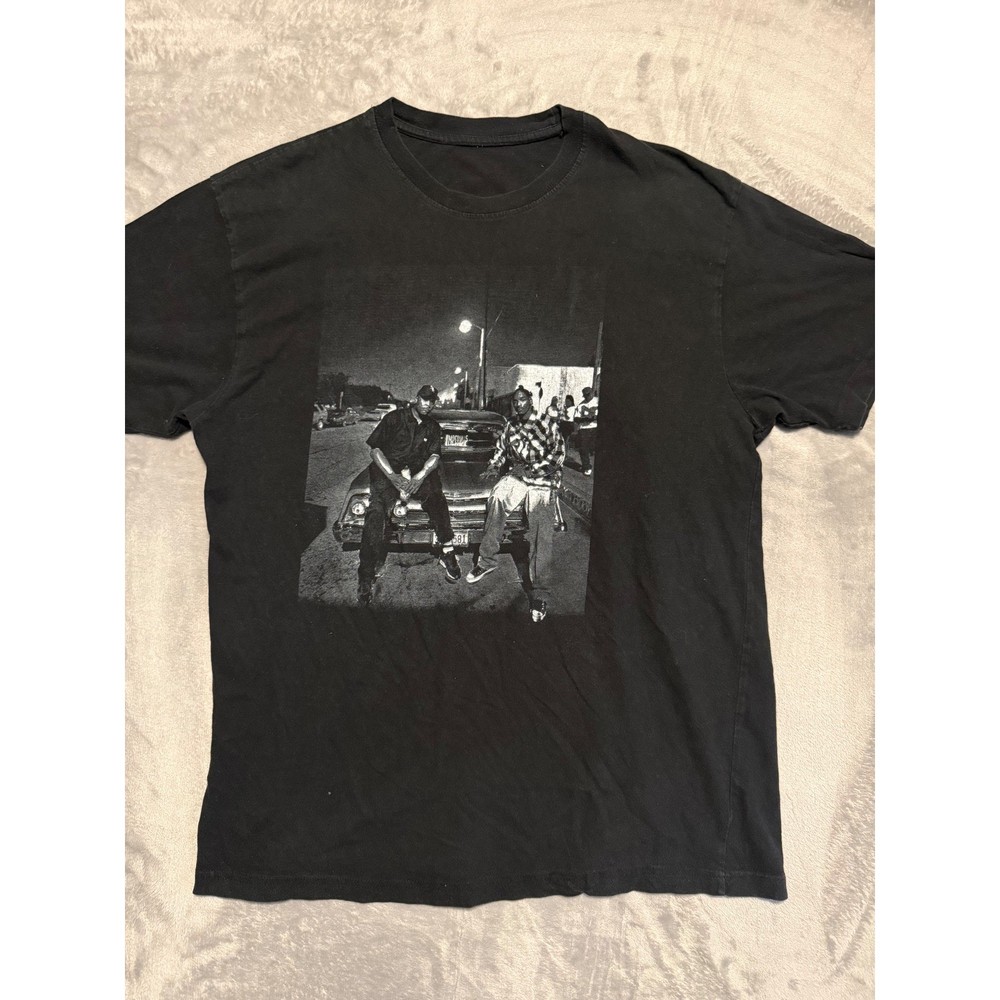 Unbranded Boyz N The Hood T-Shirt Mens L Black Graphic Crew Neck Short Sleeve