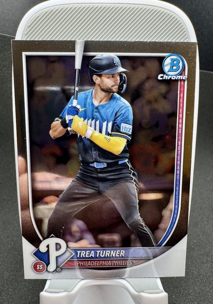 2025 Bowman Chrome - Trea Turner, Trea Turner #82