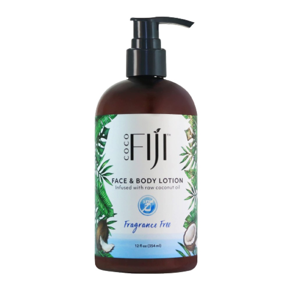 Coco Fiji Face & Body Lotion Infused With Coconut Oil | Lotion for Dry Skin |...