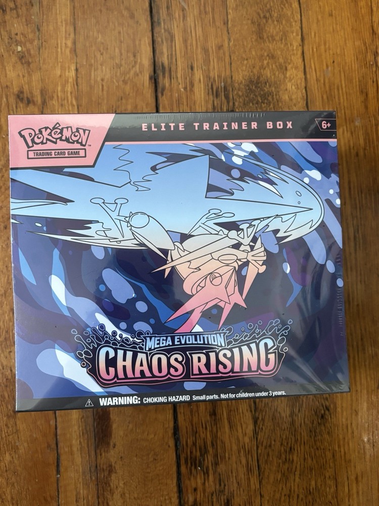 Pokemon Chaos Rising Elite Trainer Box Factory Sealed ETB