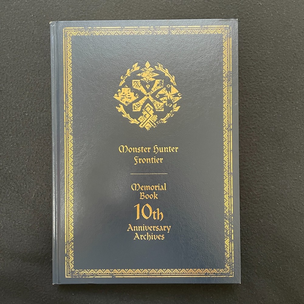 Monster Hunter Frontier 10th Anniversary Special Art Book CAPCOM From Japan