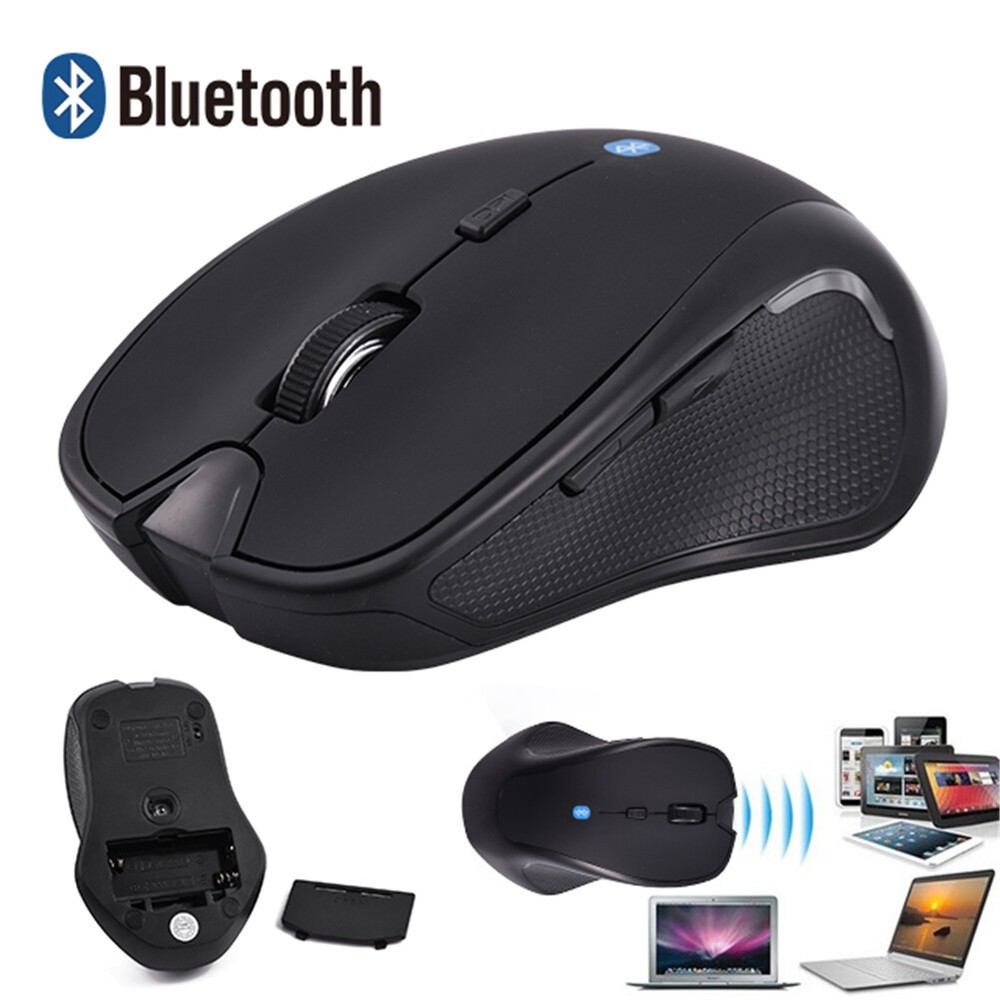 Universal Wireless Bluetooth 3.0 Mouse – Compact, Ergonomic Design Compatible with MacBook Air, MacBook Pro, iPad, iMac, PC, and Laptops – Seamless Connectivity and Precision Control.