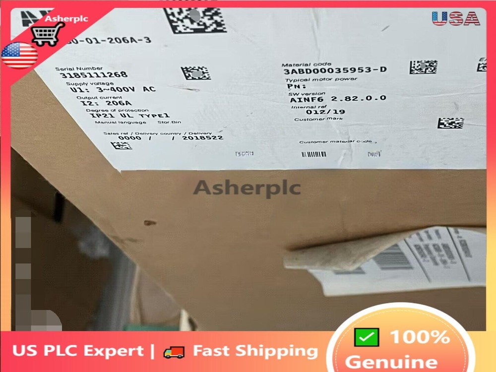 NEW ABB ACS880-01-206A-3 Frequency Converter ACS880-01-206A-3 Fast Shipping 1pcs