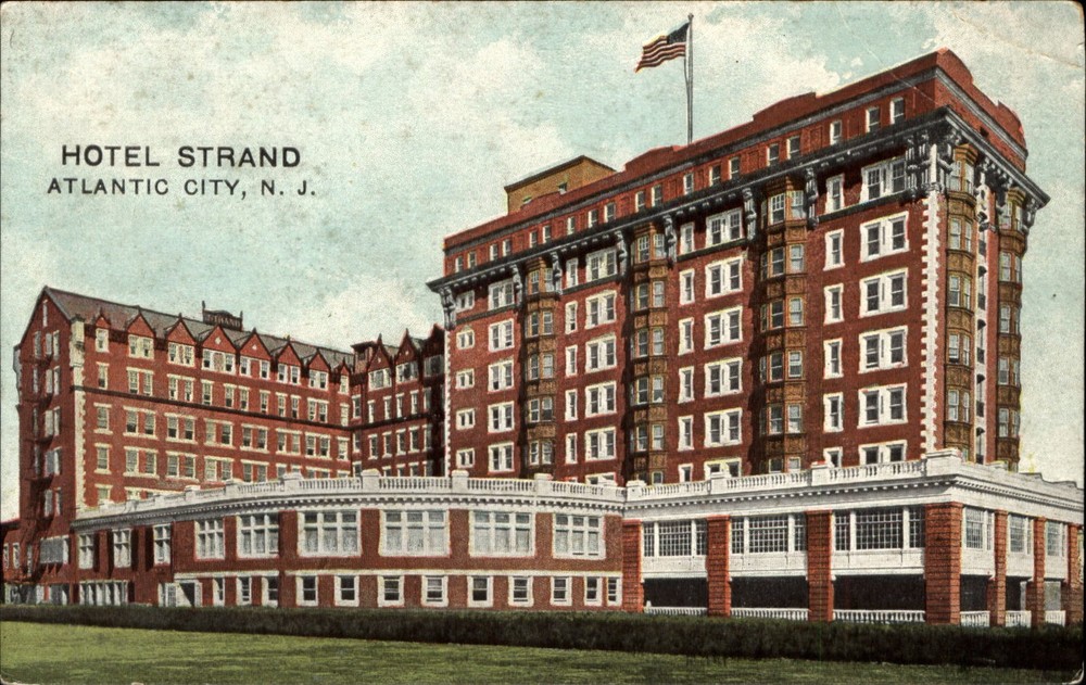 Hotel Strand Atlantic City New Jersey NJ ~ c1910