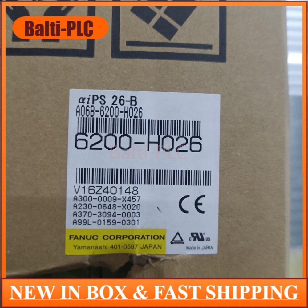 Fanuc A06B-6200-H026 1PC New Servo Motor A06B6200H026 Fast Shipping