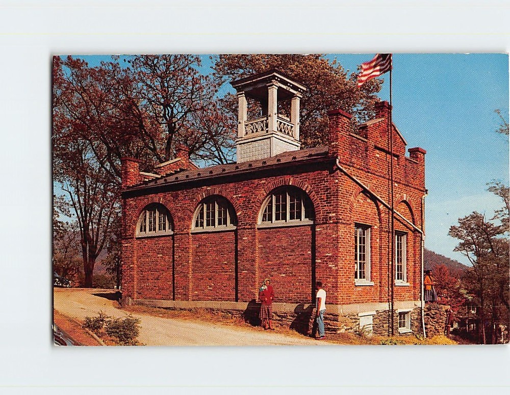 Postcard John Brown's Fort Storer College Harper's Ferry West Virginia USA