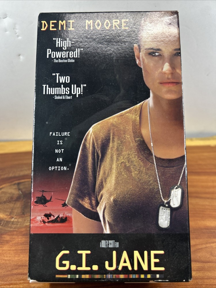 Vintage 1997 G.I. Jane VHS  Demi Moore
