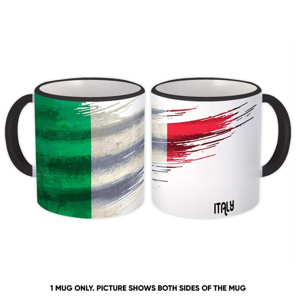 Italy Flag Mug – Modern Gift for Expatriates & Travel Lovers