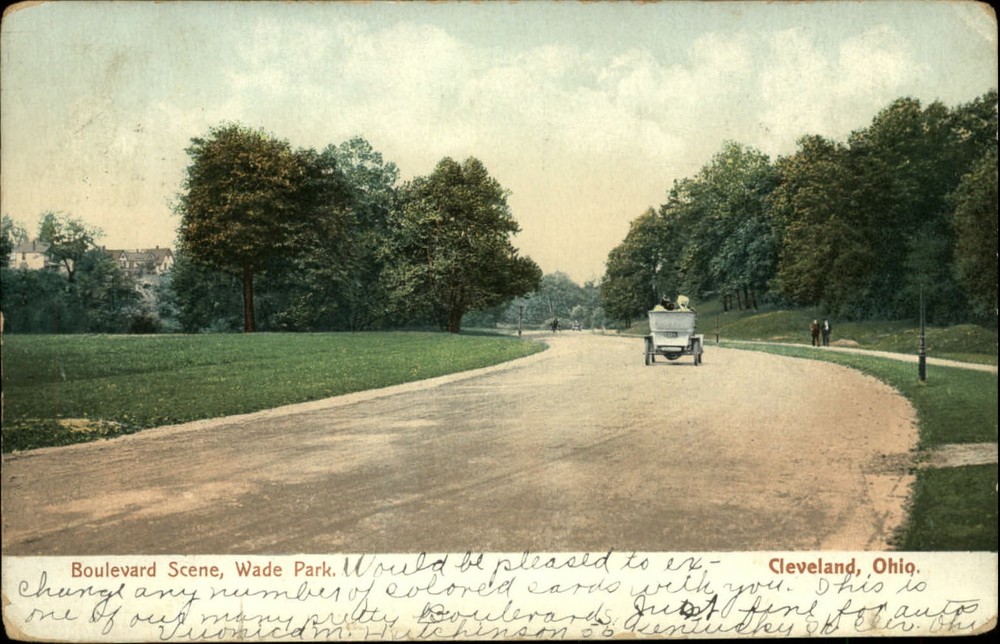 Wade Park Cleveland Ohio ~ UDB 1906 to Concordia Seminary St Louis Missouri