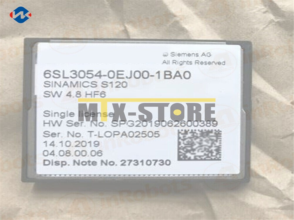 1PC Unopened Brand New Siemens 6SL3054-0EJ00-1BA0 6SL3 054-0EJ00-1BA0
