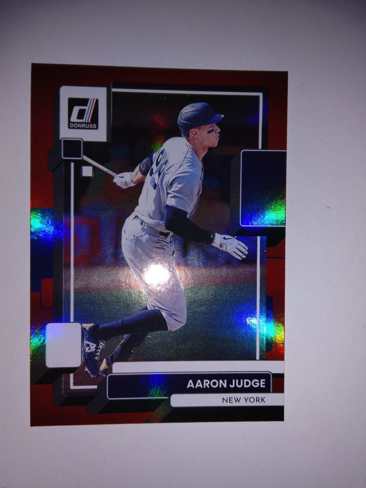 2022 Panini Donruss Aaron Judge Red #173
