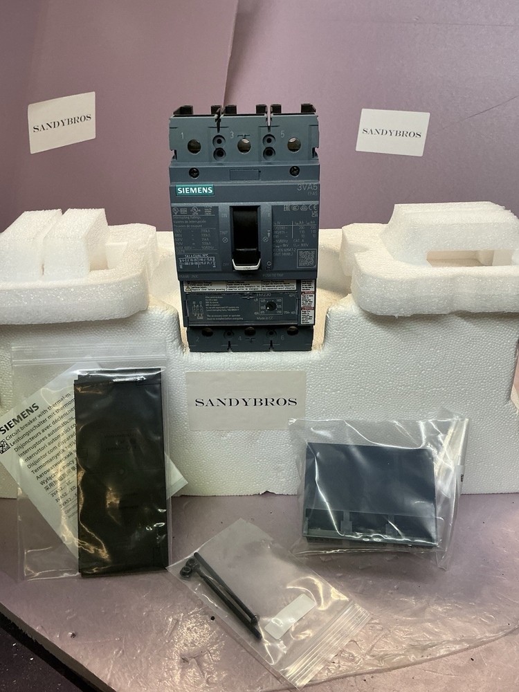 3VA5217-7EC31-0AA0 - Siemens Feed-Thru 600V 175A 3 pole circuit breaker 100kA@48