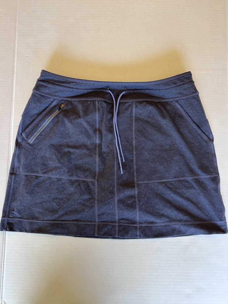 Title Nine Spitfire Skort Skirt Periwinkle Size Large