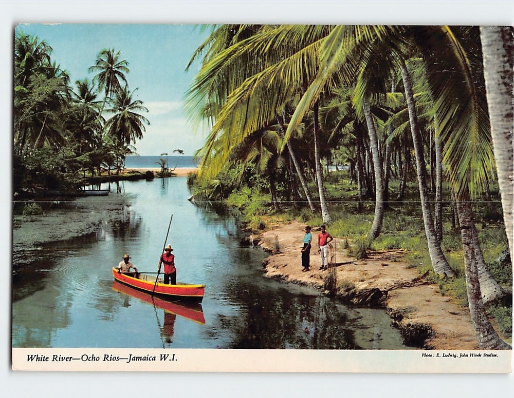 Postcard White River Ocho Rios Jamaica