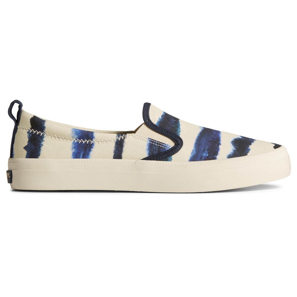 Sperry Crest Tie Dye Slip On Sneaker Womens Size 6 M Sneakers Casual Shoes STS87