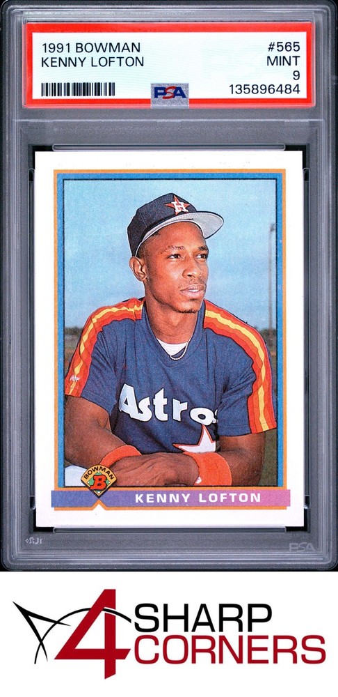 1991 Bowman #565 Kenny Lofton Rc Astros Psa 94SC is the hobby's first consignment choice on eBay!