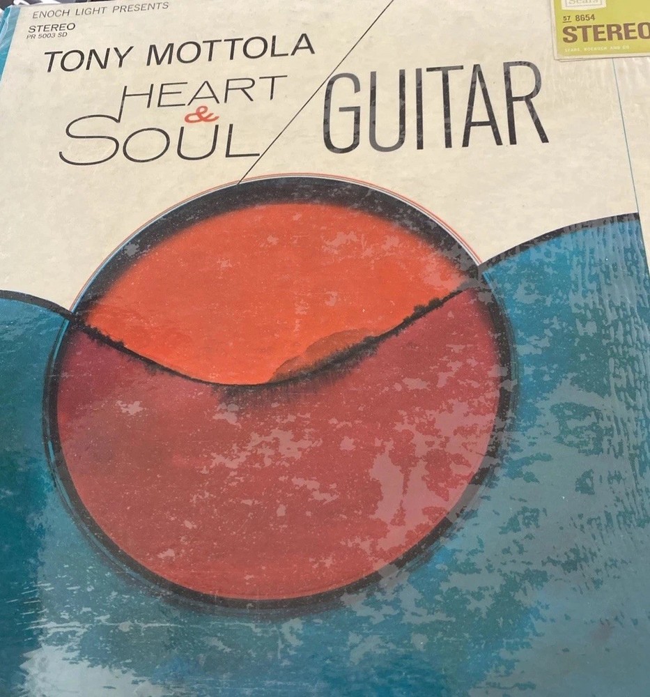 Tony Mottola LP – Heart and Soul – Guitar Instrumental Vintage Vinyl