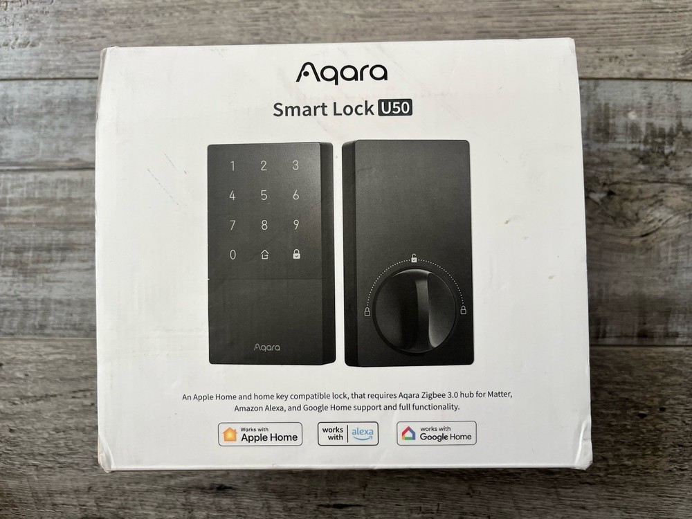 Aqara U50 Smart Lock with Apple Home Key Bluetooth Keyless Entry