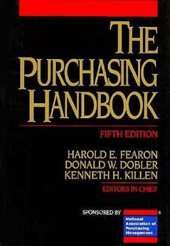 The Purchasing Handbook - Hardcover By Donald W. Dobler - VERY GOOD
