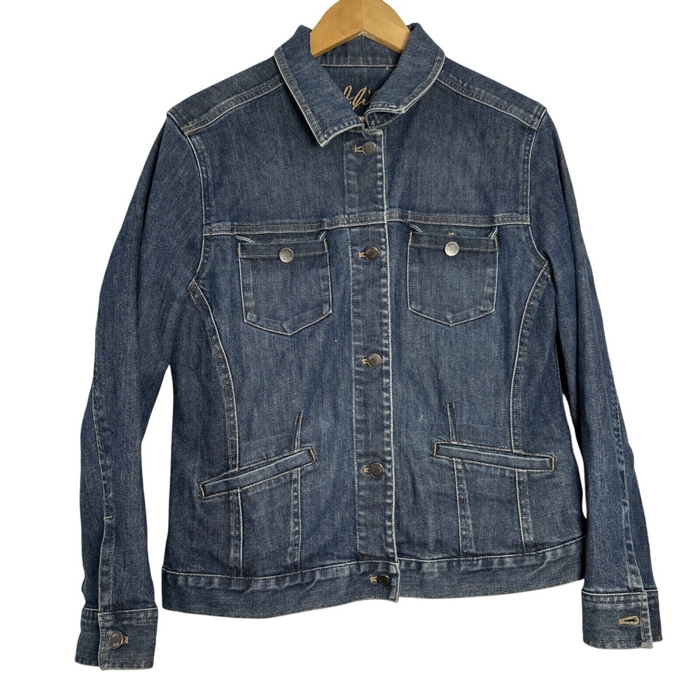 J.Jill Denim Women’s Jacket, Size Medium With Bottoms