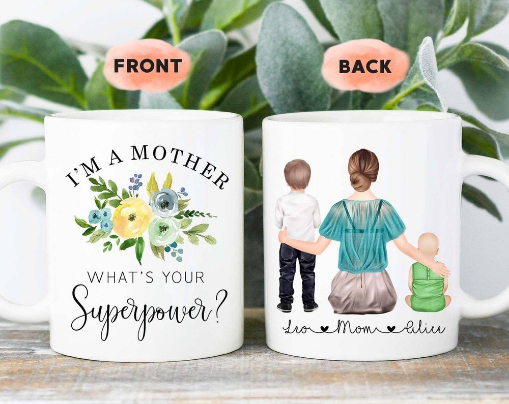 Mom Mug I'm A Mother Whats Your Superpower Mug Mother Mug Worlds Best Mom Gift