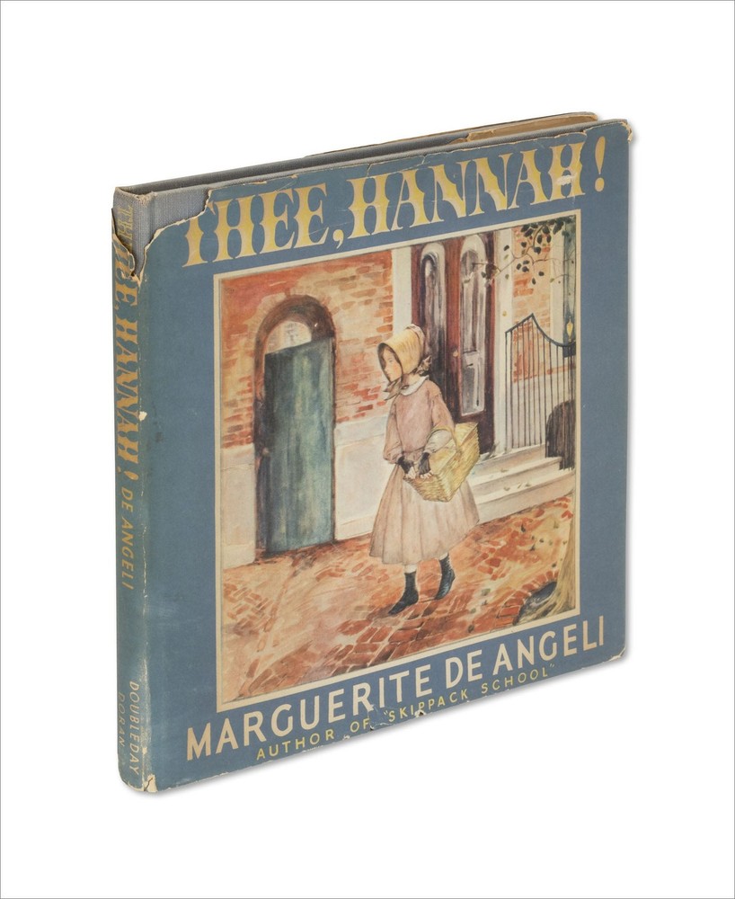 Marguerite de Angeli – Thee, Hannah! (Inscribed and signed first edition) – 1940