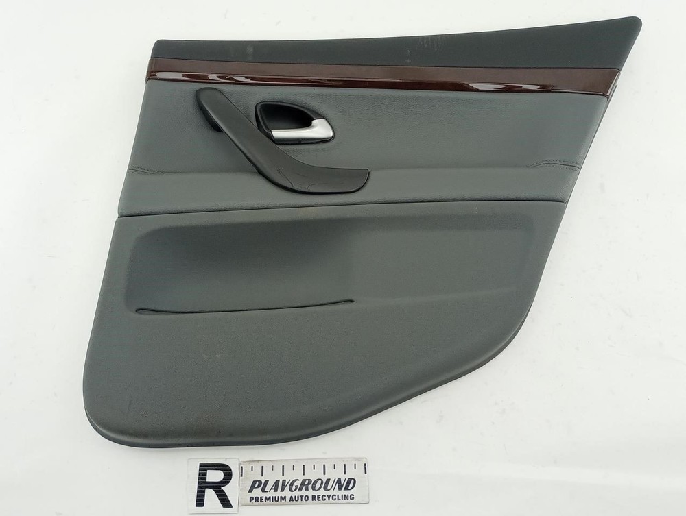 Saab 9-3 SEDAN Passenger Right Rear Door Trim Panel Card Gray Fits 2003-2011 03