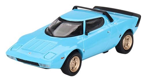 MINI GT 1/64 Lancia Stratos HF Stradale Azzurro Chiaro Light Blue LHD Model