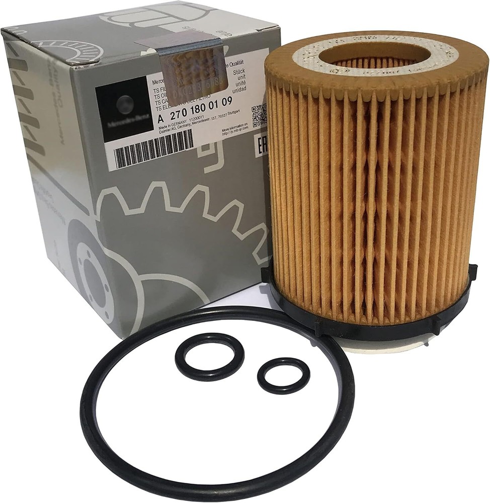 Mercedes-Benz Genuine A C E CLA GLA GLB GLC GLE -Class Engine Oil Filter Kit NEW