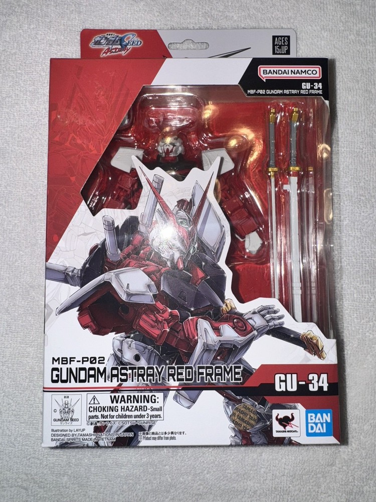 Bandai Gundam Universe MBF-P02 Gundam Astray Red Frame GU-34 GUNDAM SEED