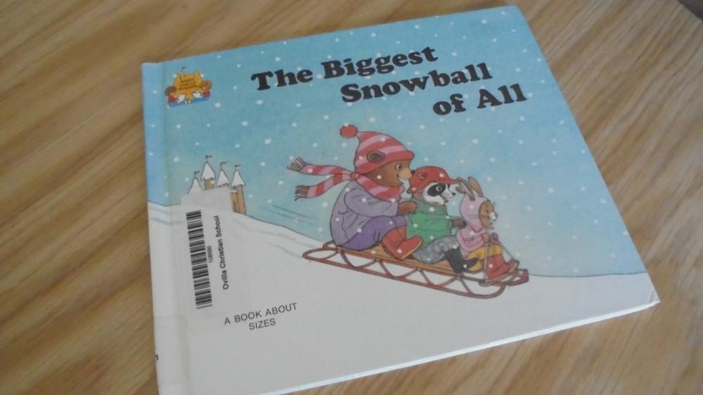 Biggest Snowball of All by Jane Belk Moncure (1988, Hardcover)