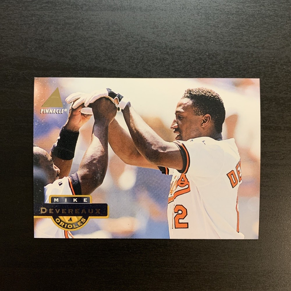 1994 Pinnacle Mike Devereaux Baltimore Orioles #13