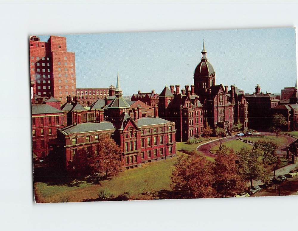 Postcard The Johns Hopkins Hospital Baltimore Maryland USA