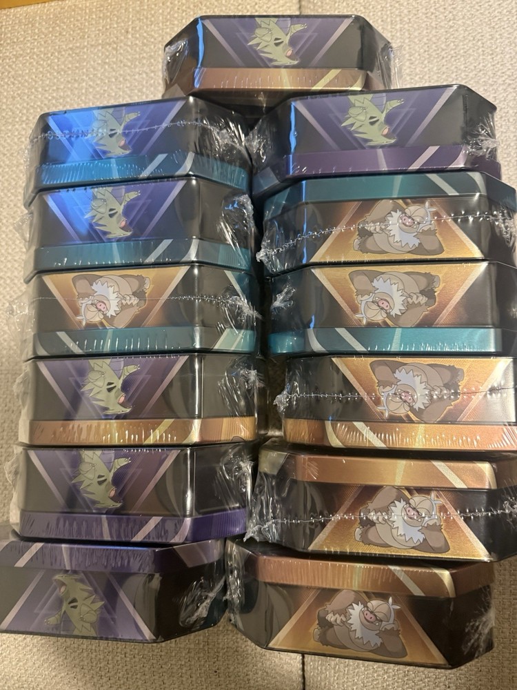 Pokémon TCG Tins, Sealed —(2) Destined Rivals, (1) Journey Together packs/tin